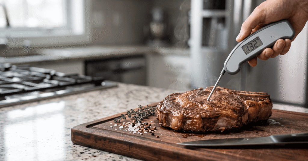 How to Use a Meat Thermometer in Steak the Right Way