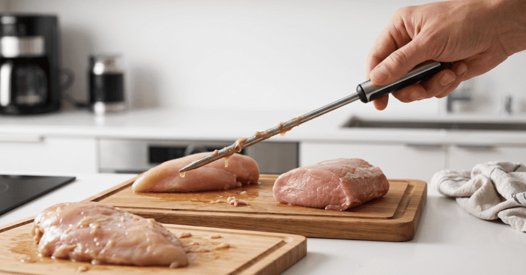 Should You Clean Your Thermometer Probe Between Different Meats