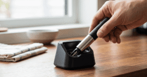 cleaning the probe contacts to fix your Meatstick app not connecting