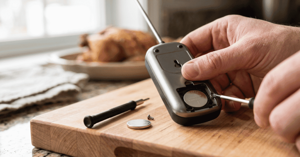 How to Change Battery in Taylor Meat Thermometer
