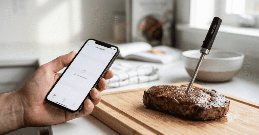 MeatStick App Not Connecting