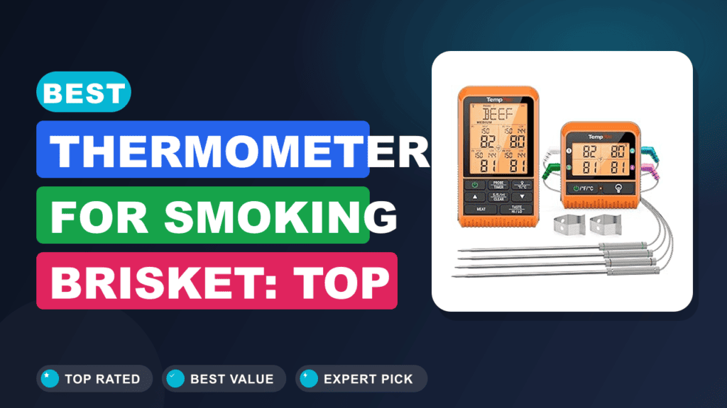 Best Thermometer for Smoking Brisket: Top Picks for BBQ