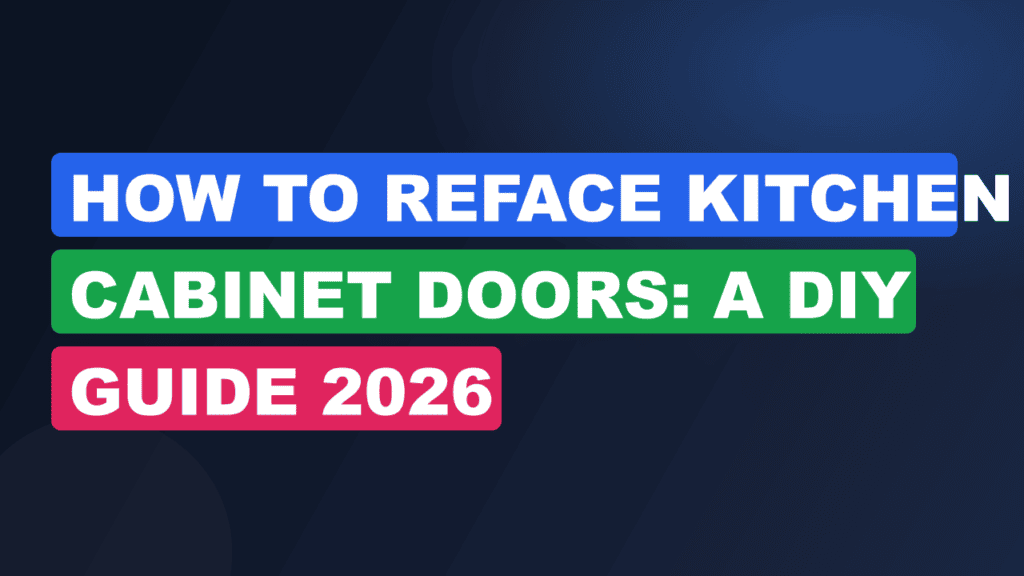 How to Reface Kitchen Cabinet Doors: A DIY Guide 2026
