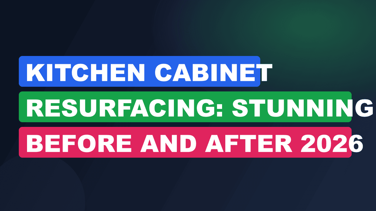 Kitchen Cabinet Resurfacing: Stunning Before and After 2026