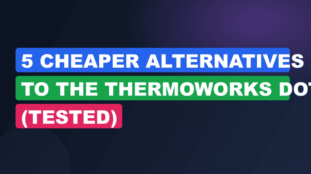 5 Cheaper Alternatives to the ThermoWorks DOT (Tested)
