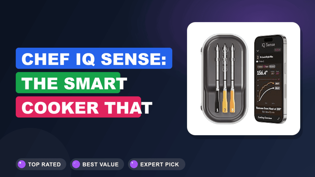 CHEF iQ Sense: The Smart Cooker That Does It All