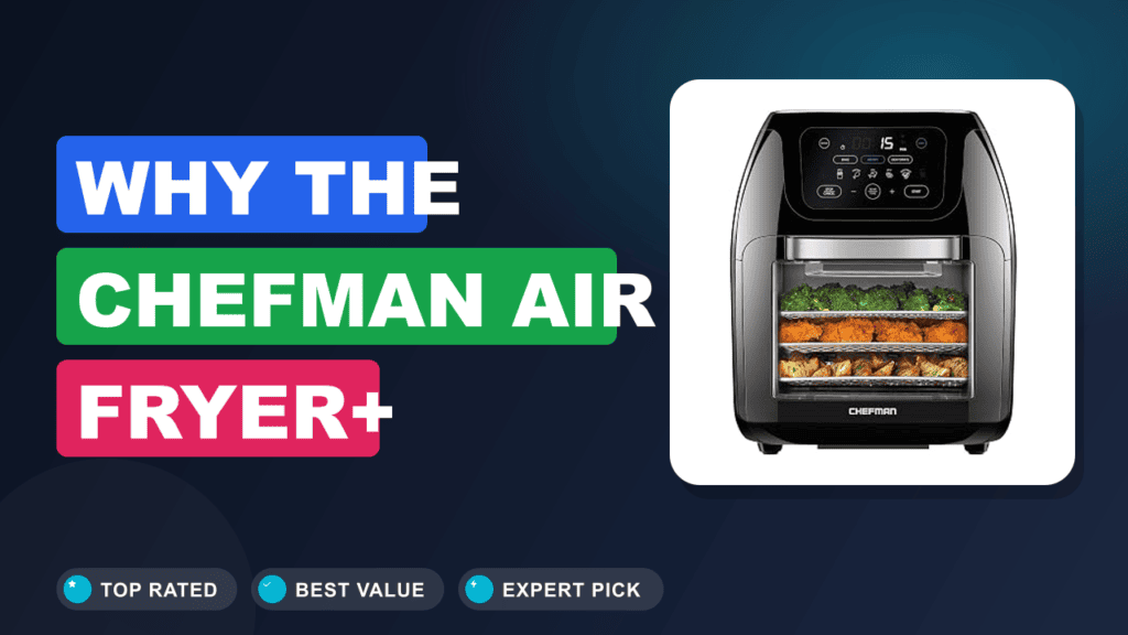 Why the CHEFMAN Air Fryer+ Rotisserie is a Game Changer 2026