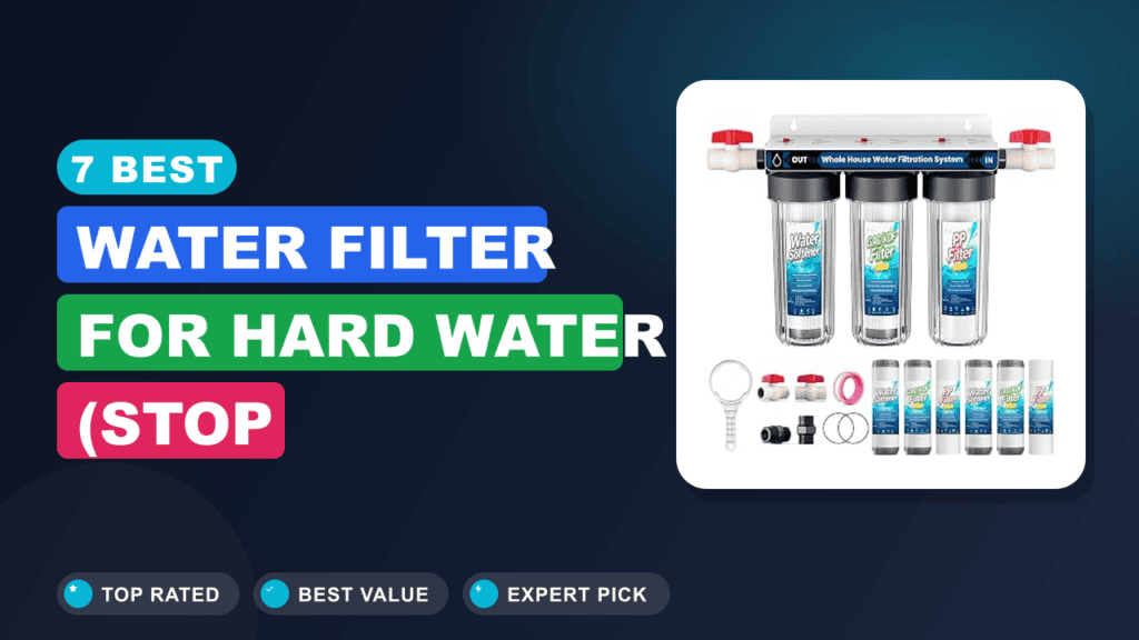 7 Best Water Filter for Hard Water (stop Limescale Now)