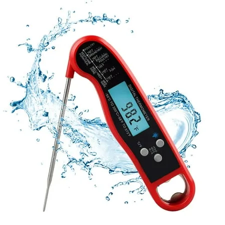 Adjusting a digital thermometer using the offset button