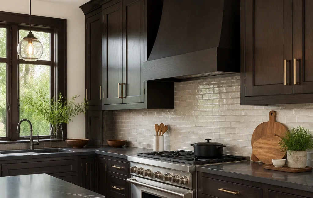 Backsplash Strategies for Dark Kitchens