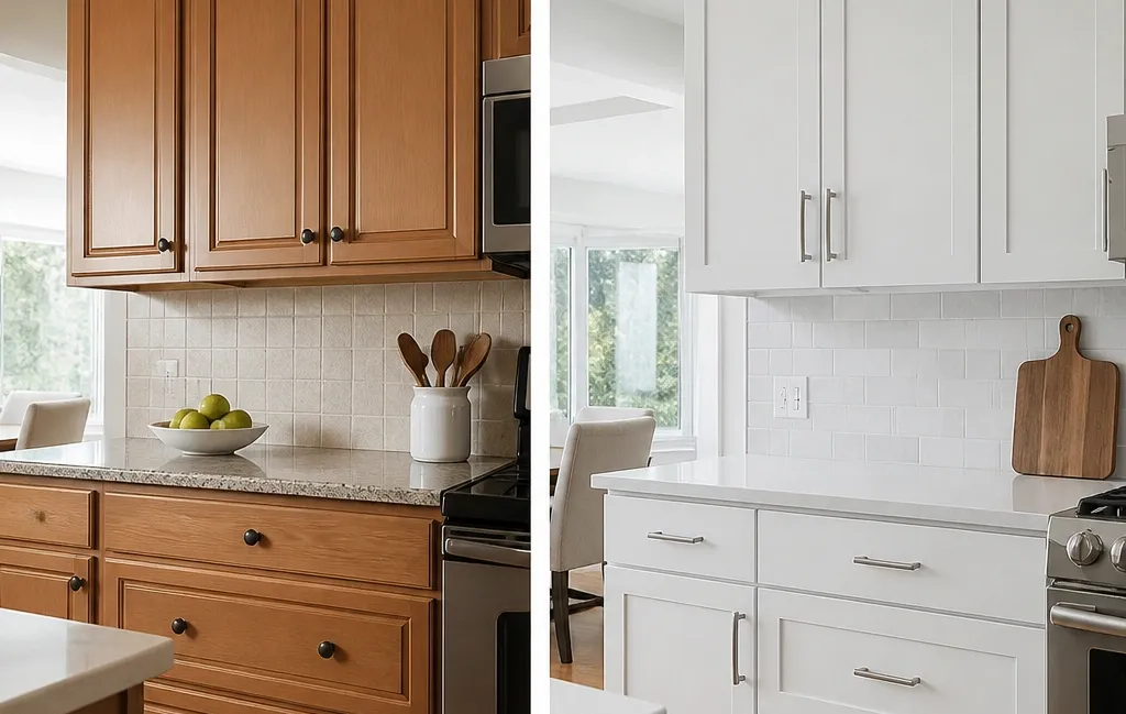 Side-by-Side Comparison: Refacing vs. Resurfacing