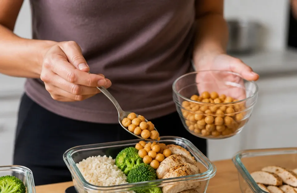 Building a Complete Meal Prep Container by Weight