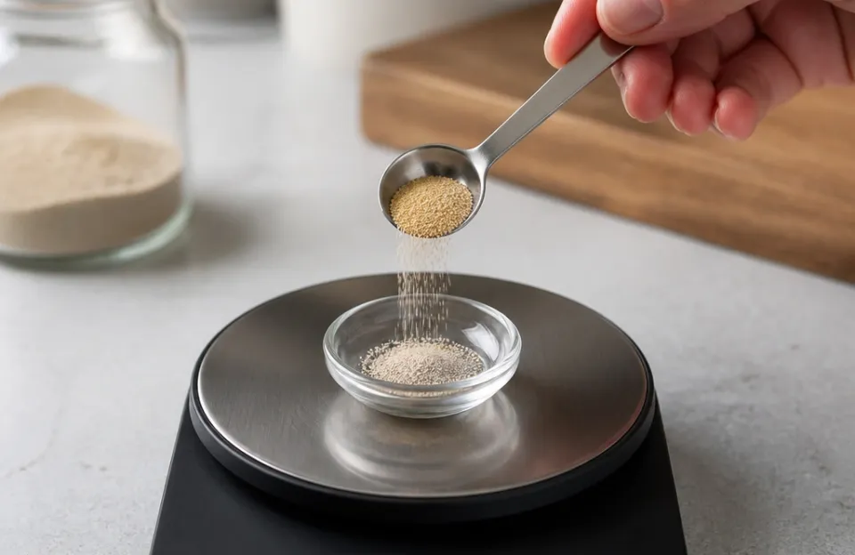 Handling Very Small Amounts of Yeast, Salt, or Extracts