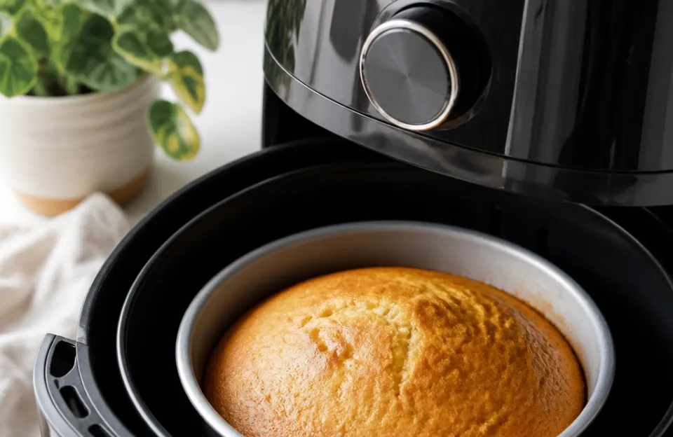 How Rapid Air Bakes Cake Batter