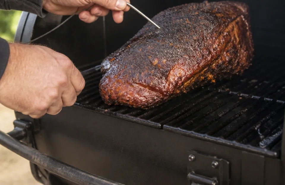 Placing the Probe Inside Your Smoked Meat
