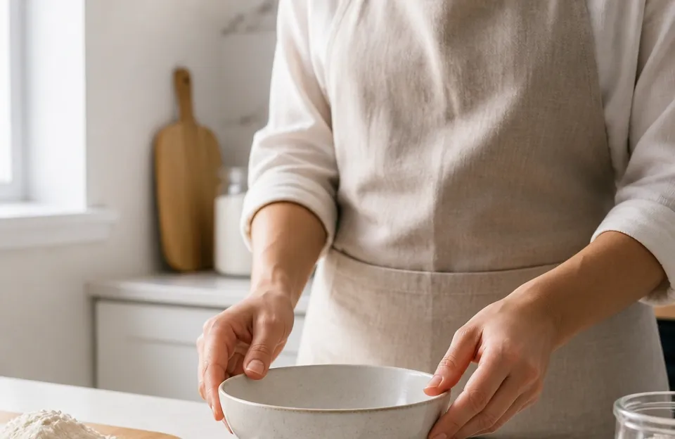 Setting Up Your Baking Scale Before Adding Ingredients