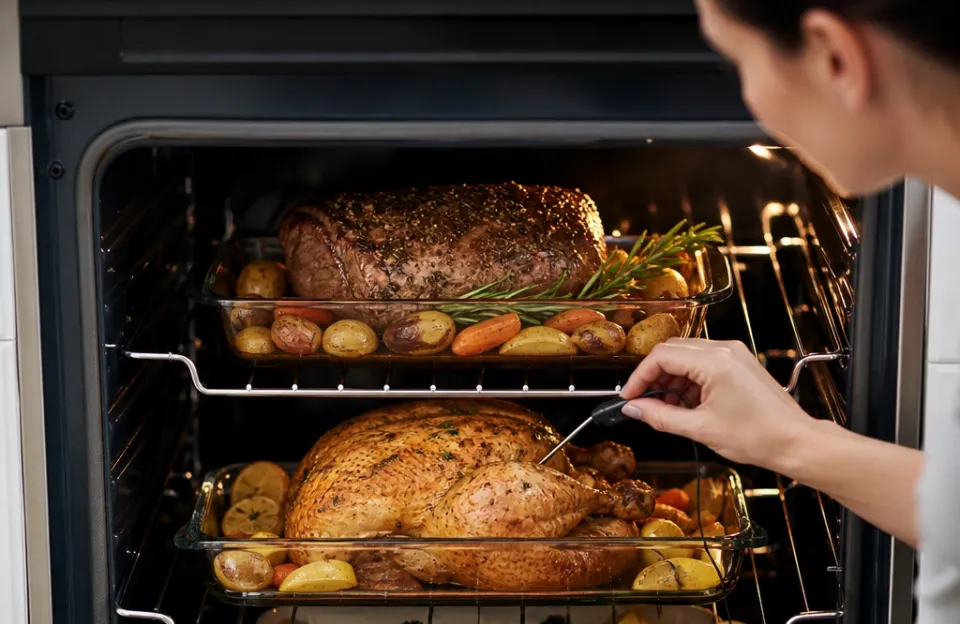 Target internal temperatures for common meats