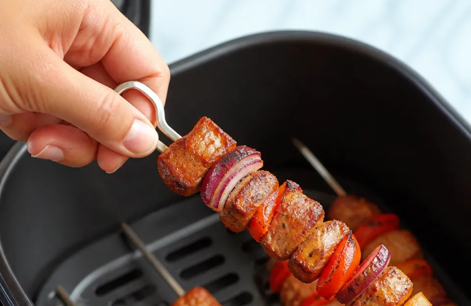 What makes air fryer skewers different from regular ones