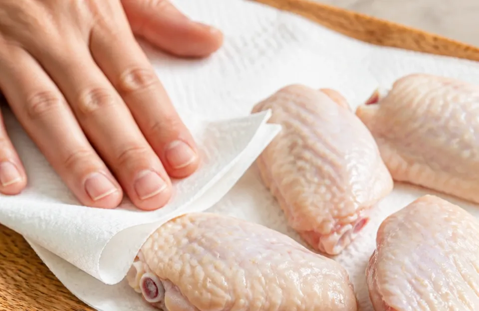 Why Air Fryer Chicken Wings Extra Crispy Need Dry Skin