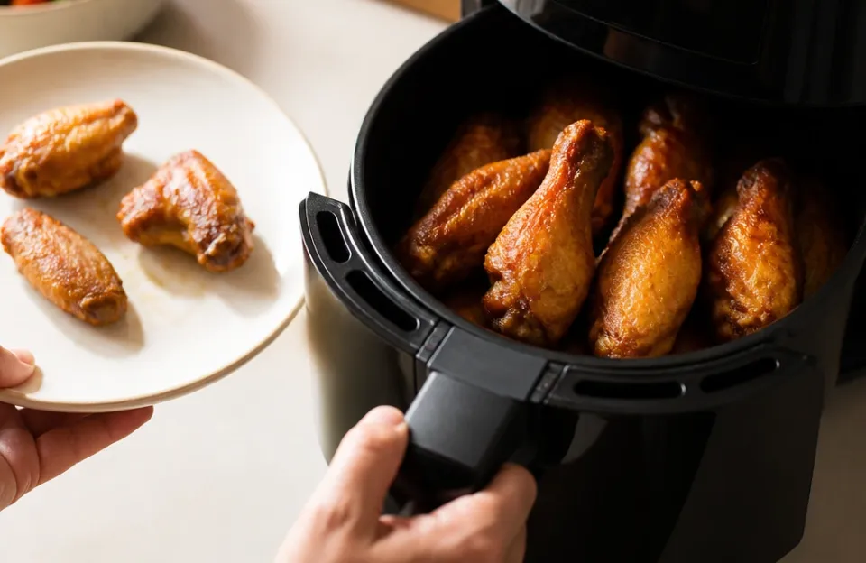 Why hot air changes the fat content
