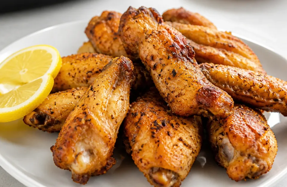 Why lemon pepper and hot air work so well together